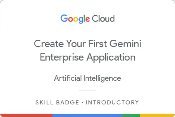 Creer Votre Premiere Application Gemini Enterprise