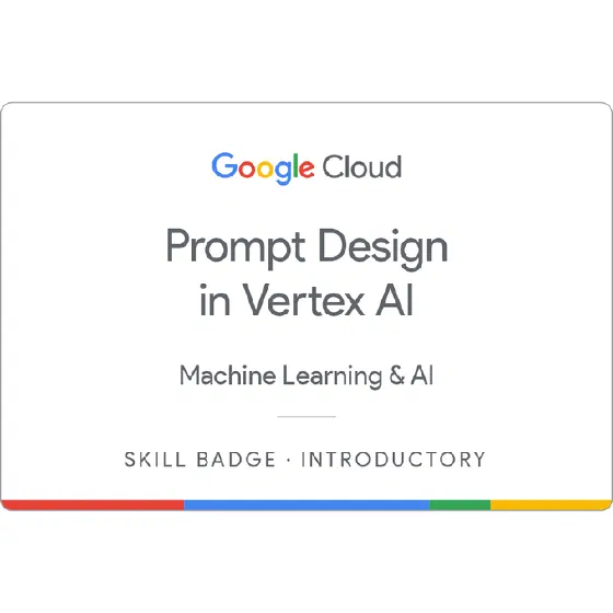 Prompt Design in Vertex Ai Skill